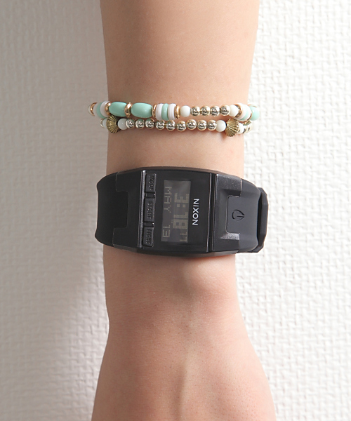 NIXON（ニクソン）の「THE COMP S（アナログ腕時計・レディース・イエロー/コーラル/その他1/ブラック/マルチ/ブラック×ホワイト・FREE）」の14枚目の写真