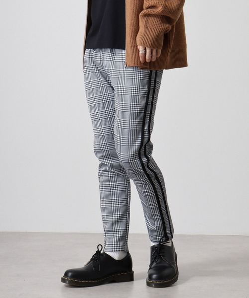パンツ 00s archive Xfrm stretch skinnypants w30 Sandinista（サンディニスタ）の「B.C. Black Stretch Damaged