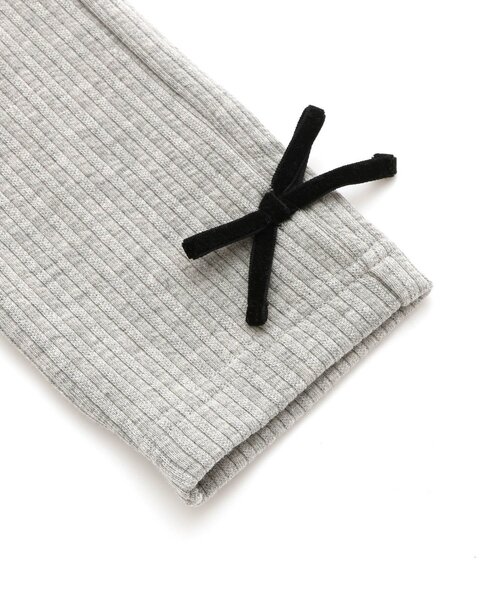 セール】リボン裏起毛リブレギンス/7days Style（レギンス/スパッツ