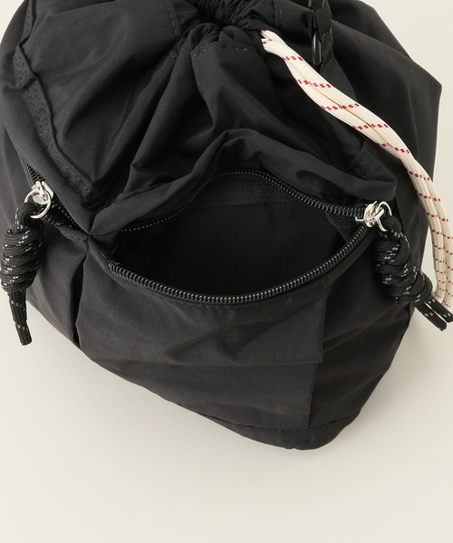 CONTROL FREAK / CTFK(コントロールフリーク)の「CONTROL FREAK / コントロールフリーク ナイロン2WAYミニバッグ(クラッチバッグ・レディース・ライトグレー/ブラック/グリーン・FREE)」の7枚目の写真