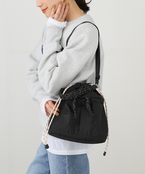 CONTROL FREAK / CTFK(コントロールフリーク)の「CONTROL FREAK / コントロールフリーク ナイロン2WAYミニバッグ(クラッチバッグ・レディース・ライトグレー/ブラック/グリーン・FREE)」の17枚目の写真