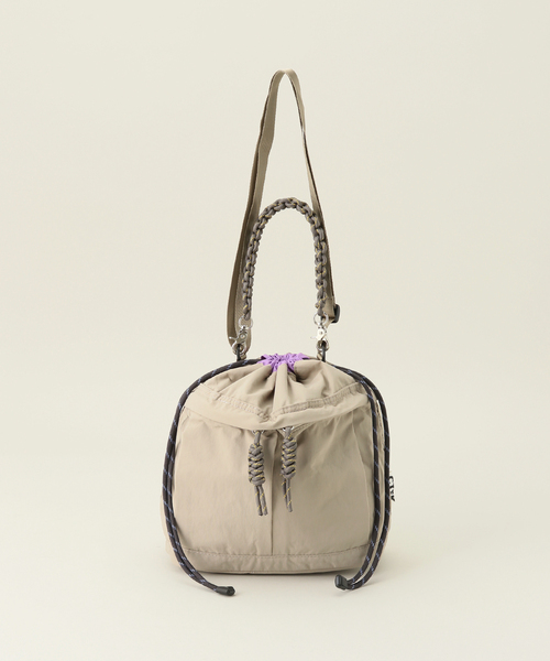 CONTROL FREAK / CTFK(コントロールフリーク)の「CONTROL FREAK / コントロールフリーク ナイロン2WAYミニバッグ(クラッチバッグ・レディース・ライトグレー/ブラック/グリーン・FREE)」の18枚目の写真