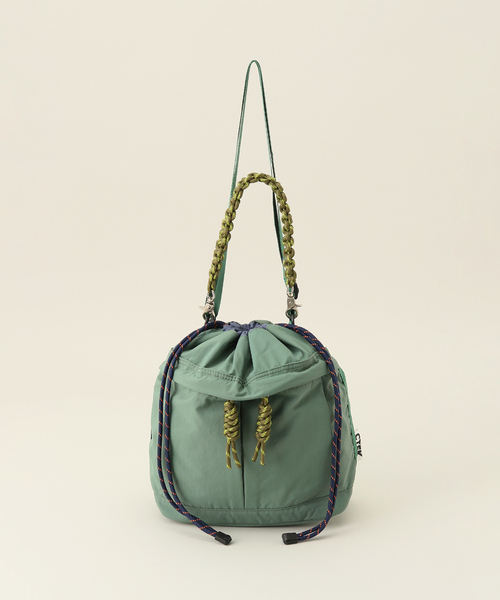 CONTROL FREAK / CTFK(コントロールフリーク)の「CONTROL FREAK / コントロールフリーク ナイロン2WAYミニバッグ(クラッチバッグ・レディース・ライトグレー/ブラック/グリーン・FREE)」の19枚目の写真