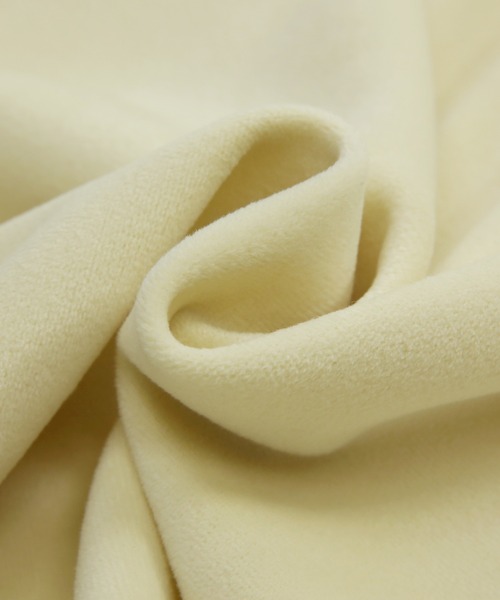 and it_（アンドイット）の「ペアスキン裏ベロアセットアップ（セットアップ・レディース・ネイビー/アイボリー/ブラック・M/L）」の5枚目の写真