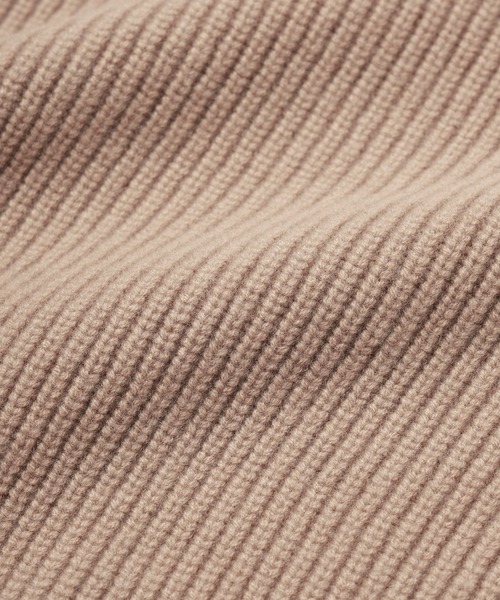 CULLNI（クルニ）の「CLUEL × CULLNI　 Double Zip High Neck Knit（ニット/セーター・レディース・ピンク/ベージュ・1/2/0）」の9枚目の写真