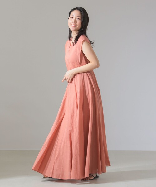 MARIHA マリハ　ワンピース　36 別注】MARIHA / 夏の月 ソリッド ワンピース［手洗い可］（ワンピース