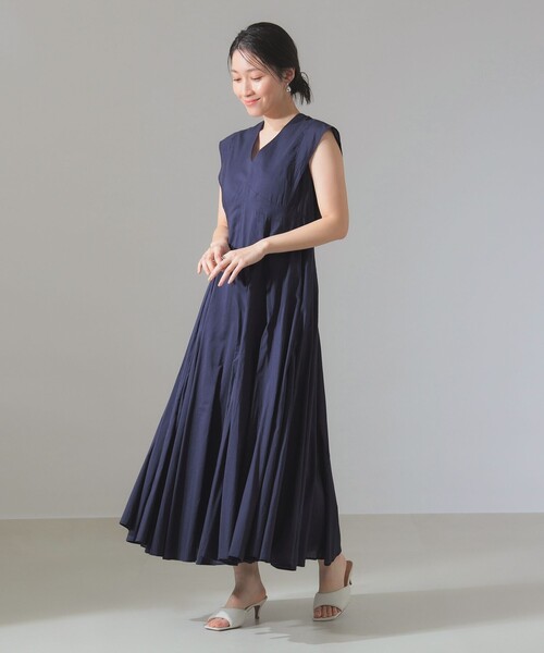 MARIHA / 夏の月影 ソリッド ワンピース［手洗い可］ MARIHA / 夏の月影 ソリッド ワンピース［手洗い可］ 別注】MARIHA