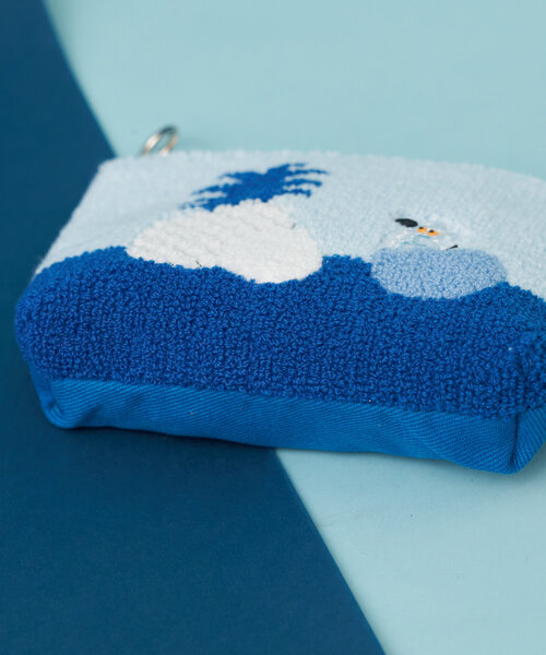 BIRTHDAY BAR（バースデイバー）の「umao×BIRTHDAY BAR　さがらポーチ（ポーチ・レディース・ブルー/ピンク・0）」の14枚目の写真