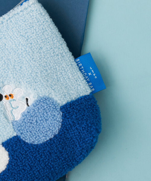 BIRTHDAY BAR（バースデイバー）の「umao×BIRTHDAY BAR　さがらポーチ（ポーチ・レディース・ブルー/ピンク・0）」の15枚目の写真