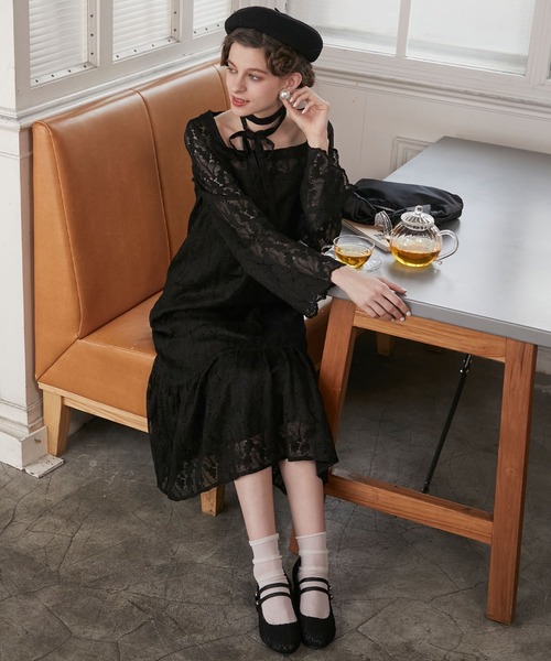 BONLECILL noir オケージョン パーティードレス 2点セット BONLECILL noir パンツドレス 「BONLECILL noir」2wayダブル