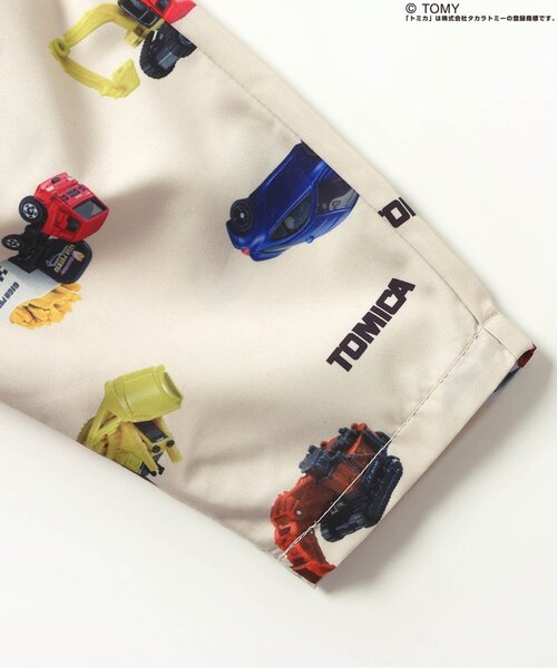 BIT'Z（ビッツ）の「【トミカコラボ】ミニカー転写柄ワイドパンツ（その他パンツ・キッズ・キナリ/グレー・120/110/100/95/90/80）」の12枚目の写真