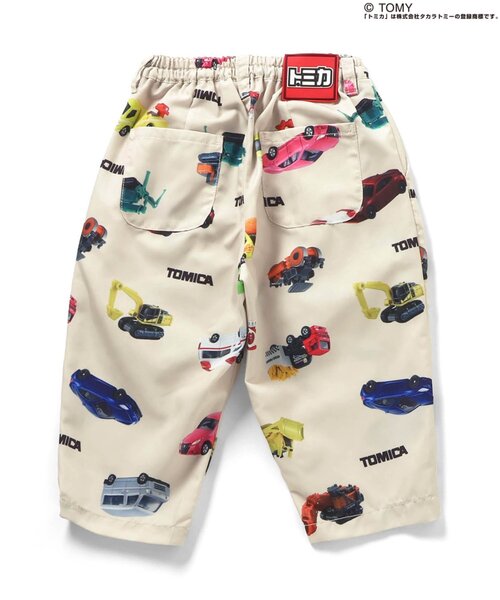 BIT'Z（ビッツ）の「【トミカコラボ】ミニカー転写柄ワイドパンツ（その他パンツ・キッズ・キナリ/グレー・120/110/100/95/90/80）」の8枚目の写真