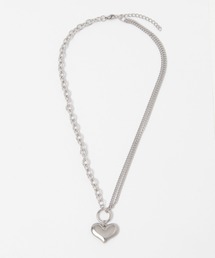 FOREVER 21 | ハートチェーンネックレス(ネックレス)