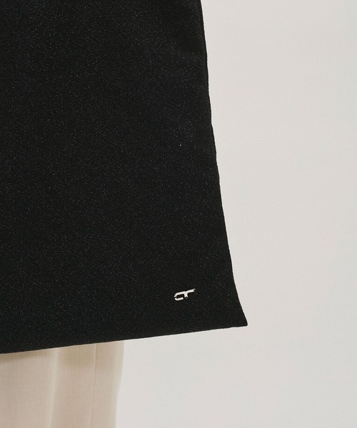 ADAM ET ROPE'（アダムエロペ）の「【サステナブル】キラキラトートバッグ（ポケッタブル）（トートバッグ・レディース・ブラウン/シルバー/ブラック・FREE）」の13枚目の写真