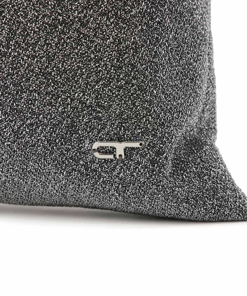 ADAM ET ROPE'（アダムエロペ）の「【サステナブル】キラキラトートバッグ（ポケッタブル）（トートバッグ・レディース・ブラウン/シルバー/ブラック・FREE）」の19枚目の写真