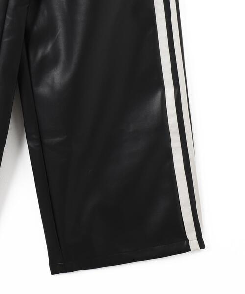 WEGO（ウィゴー）の「WEGO/エコレザーラインパンツ（その他パンツ・メンズ・ブラック・LARGE）」の14枚目の写真