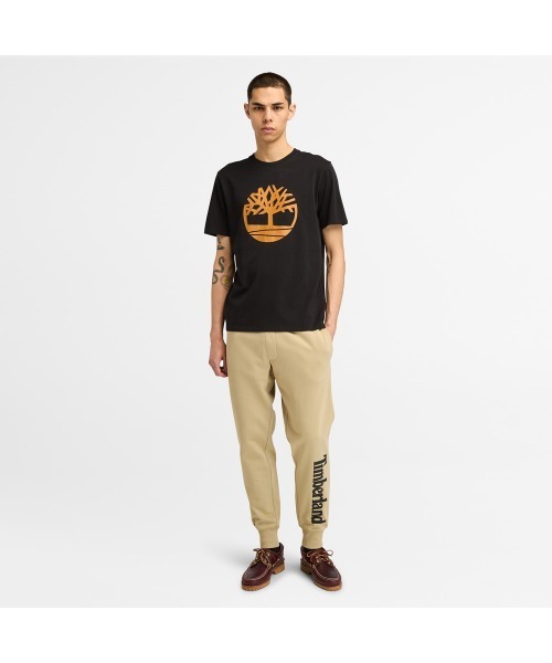 Timberland（ティンバーランド）の「メンズ 半袖 ツリー ロゴ Tシャツ（Tシャツ/カットソー・メンズ・ブラック系その他・X-SMALL/X-LARGE/SMALL/MEDIUM/LARGE/XX-LARGE/XXX-LARGE）」の2枚目の写真