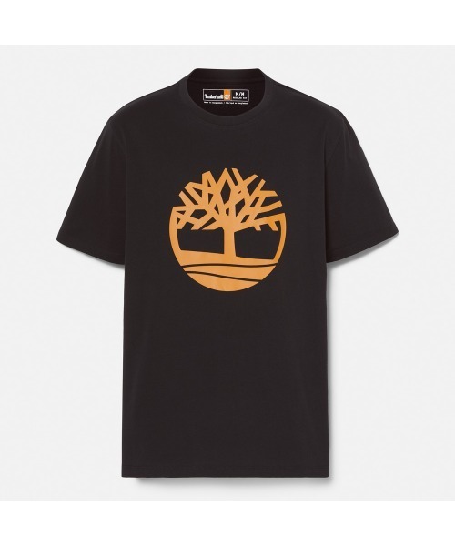 Timberland（ティンバーランド）の「メンズ 半袖 ツリー ロゴ Tシャツ（Tシャツ/カットソー・メンズ・ブラック系その他・X-SMALL/X-LARGE/SMALL/MEDIUM/LARGE/XX-LARGE/XXX-LARGE）」の4枚目の写真