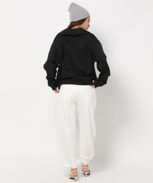 HEREIAM（ヘレイアム）の「【HEREIAM】Spring Ready ハーフジップ（スウェット・レディース・ライトグレー/ブラック・FREE）」の11枚目の写真