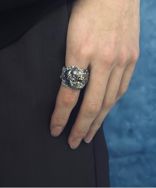 【B-925 SILVER】925リング b925-r360-16g