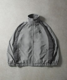 KANGOL（カンゴール）の「【KANGOL】 ピーチ スエード トラックジャケット / 長袖 / ピーチ素材 【セットアップ可能】（ナイロンジャケット）」