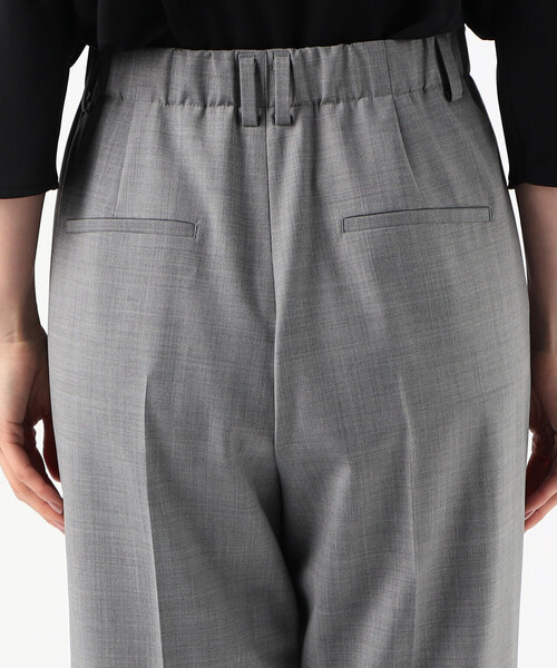 COMME CA（コムサ）の「【セットアップ対応】ブライトリートロ ワイドパンツ（スーツパンツ・レディース・トップグレー・7号/9号/11号）」の15枚目の写真