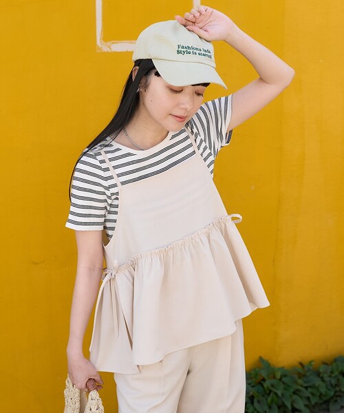misha and puff ピクニックキャミソール&パンツ セット 6-7y FREAK'S STORE（フリークスストア）の「接触冷感/UV リネンタッチ