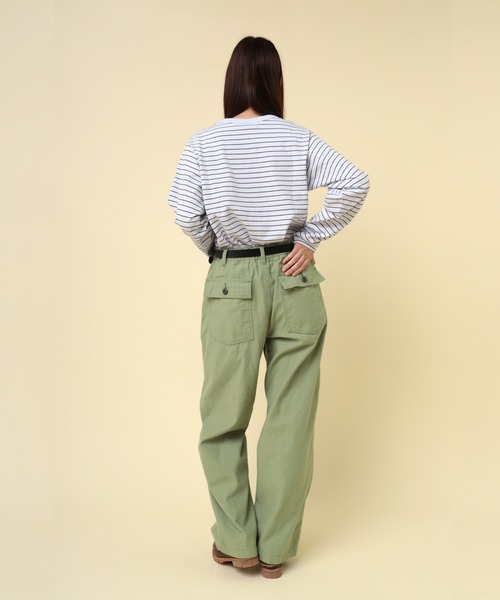 ディセンダント　ベイカーパンツ セール】R4317 ワイドストレートベイカーパンツ（その他パンツ
