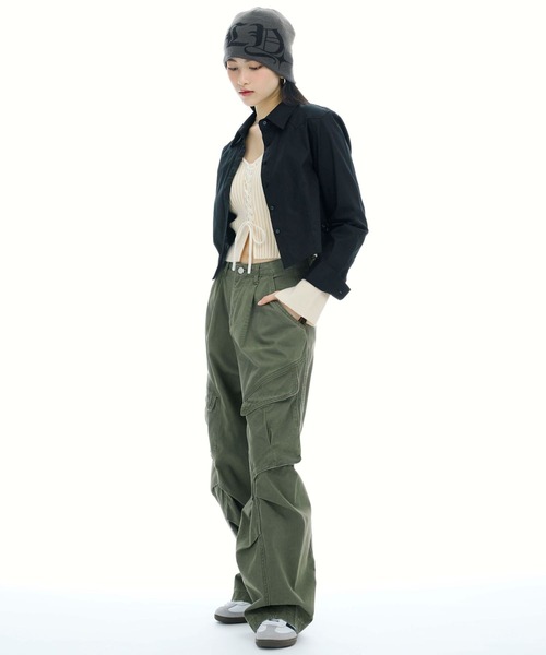 3.3 Field Trip （3.3フィールドトリップ）の「【販売MG.】3.3 Field Trip／ウエスタンヨークシャツ（シャツ/ブラウス・レディース・ブラック/アイボリー・FREE）」の4枚目の写真