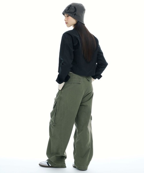 3.3 Field Trip （3.3フィールドトリップ）の「【販売MG.】3.3 Field Trip／ウエスタンヨークシャツ（シャツ/ブラウス・レディース・ブラック/アイボリー・FREE）」の5枚目の写真