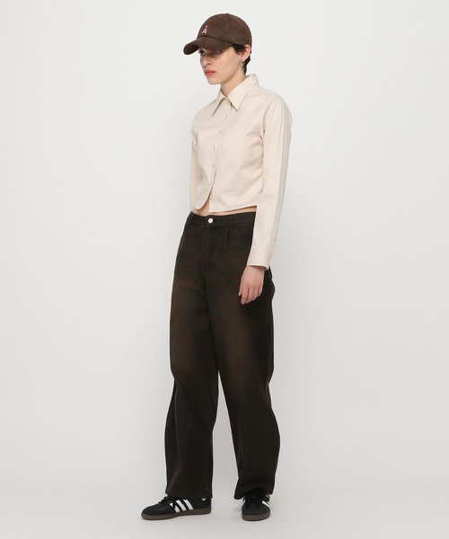 3.3 Field Trip （3.3フィールドトリップ）の「【販売MG.】3.3 Field Trip／ウエスタンヨークシャツ（シャツ/ブラウス・レディース・ブラック/アイボリー・FREE）」の20枚目の写真