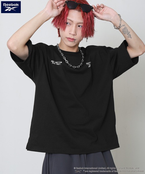 セール】【REEBOK】 シルバープリント ゲームロゴ ショート
