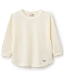 A BATHING APE ワッフル生地 長袖カットソー 美品 A BATHING APE/BAPE ベイプ/エイプ ワッフル ラグラン ロン