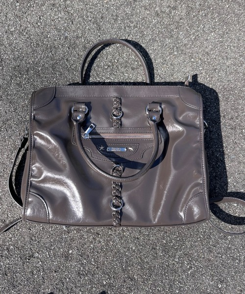 gossip club 2wayバッグ AINA - 2WAYスタッズハンドバッグ GOSSIP CLUB made in INTER