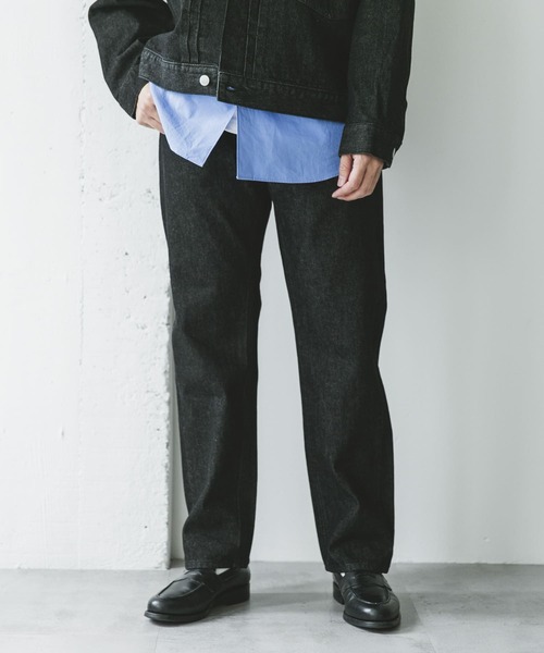 URBAN RESEARCH DOORS(アーバンリサーチドアーズ)の「13.3oz デニムパンツ(デニムパンツ・メンズ・ブラック/インディゴブルー・SMALL/MEDIUM/LARGE)」の7枚目の写真