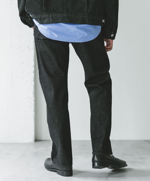 URBAN RESEARCH DOORS(アーバンリサーチドアーズ)の「13.3oz デニムパンツ(デニムパンツ・メンズ・ブラック/インディゴブルー・SMALL/MEDIUM/LARGE)」の10枚目の写真