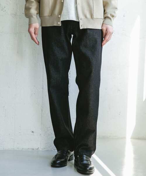 URBAN RESEARCH DOORS(アーバンリサーチドアーズ)の「13.3oz デニムパンツ(デニムパンツ・メンズ・ブラック/インディゴブルー・SMALL/MEDIUM/LARGE)」の12枚目の写真