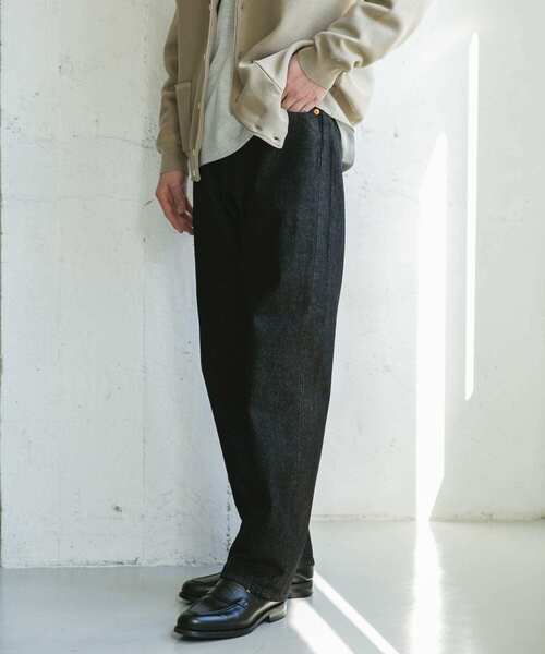 URBAN RESEARCH DOORS(アーバンリサーチドアーズ)の「13.3oz デニムパンツ(デニムパンツ・メンズ・ブラック/インディゴブルー・SMALL/MEDIUM/LARGE)」の13枚目の写真
