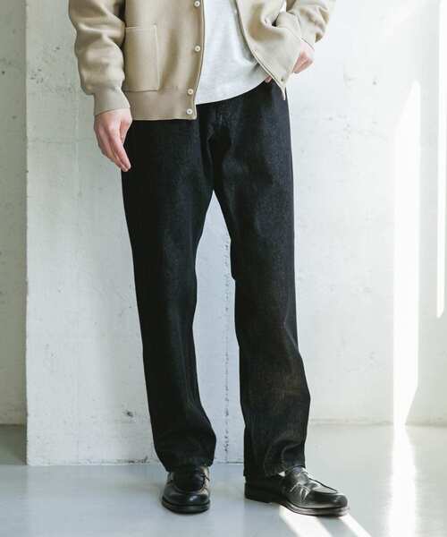 URBAN RESEARCH DOORS(アーバンリサーチドアーズ)の「13.3oz デニムパンツ(デニムパンツ・メンズ・ブラック/インディゴブルー・SMALL/MEDIUM/LARGE)」の14枚目の写真