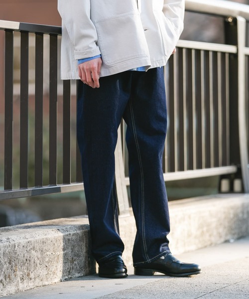URBAN RESEARCH DOORS(アーバンリサーチドアーズ)の「13.3oz デニムパンツ(デニムパンツ・メンズ・ブラック/インディゴブルー・SMALL/MEDIUM/LARGE)」の19枚目の写真