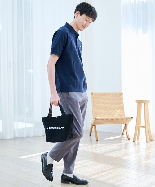 Arnold Palmer(アーノルドパーマー)の「スウェット シェア ランチトート(トートバッグ・レディース・ライトグリーン/ブラック/グレー・F)」の18枚目の写真