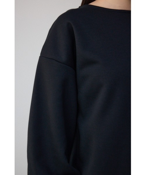 AZUL by moussy(アズールバイマウジー)の「リラックスポンチトップス(スウェット・レディース・ブラック/ライトベージュ/ライトグレー・FREE)」の11枚目の写真