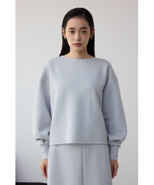 AZUL by moussy(アズールバイマウジー)の「リラックスポンチトップス(スウェット・レディース・ブラック/ライトベージュ/ライトグレー・FREE)」の16枚目の写真