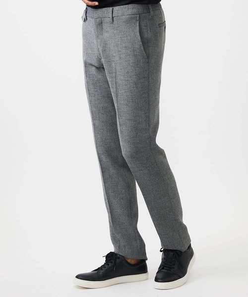 MICHEL KLEIN HOMME (ミッシェルクランオム)の「メッシュ調スラックスパンツ セットアップ(スラックス・メンズ・ネイビー/ダークグレー・MEDIUM/LARGE/X-LARGE)」の13枚目の写真