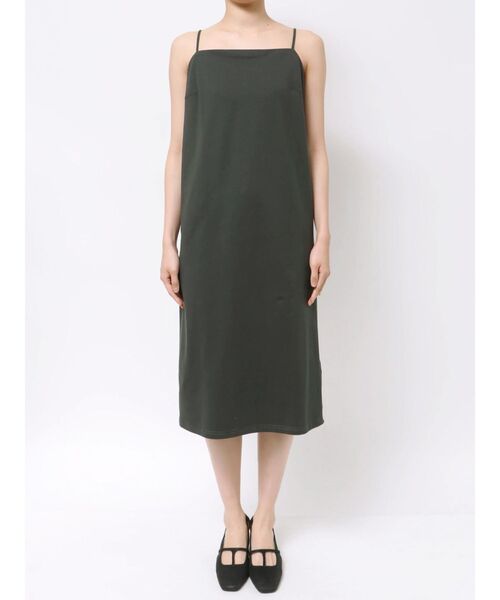 LAGUNAMOON（ラグナムーン）の「ソフトメッシュフレアスリーブワンピース（ワンピース・レディース・チャコールグレー/アイボリー・SMALL/MEDIUM）」の11枚目の写真