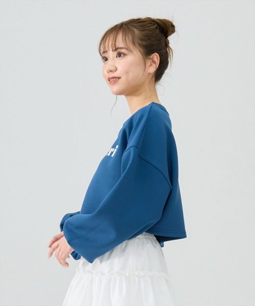 REDYAZEL(レディアゼル)の「mon cheriロゴトップス(Tシャツ/カットソー・レディース・ピンク/オフホワイト/ブルー・FREE)」の14枚目の写真