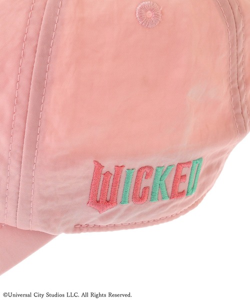 Green Parks(グリーンパークス)の「■WICKED アイコン刺繍キャップ(キャップ・レディース・ピンク/ブラック・FREE)」の13枚目の写真