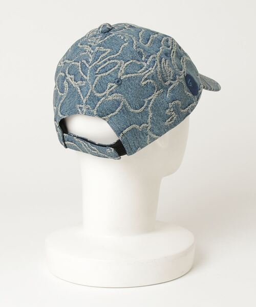 LINE CAMO JACQUARD MULTI LOGO DENIM CAP（キャップ）｜A