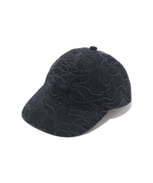LINE CAMO JACQUARD MULTI LOGO DENIM CAP（キャップ）｜A BATHING APE