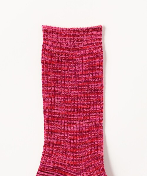 BEAMS HEART(ビームスハート)の「スプラッシュミックス ソックス(ソックス/靴下・レディース・ピンク/グリーン・ONE SIZE)」の3枚目の写真